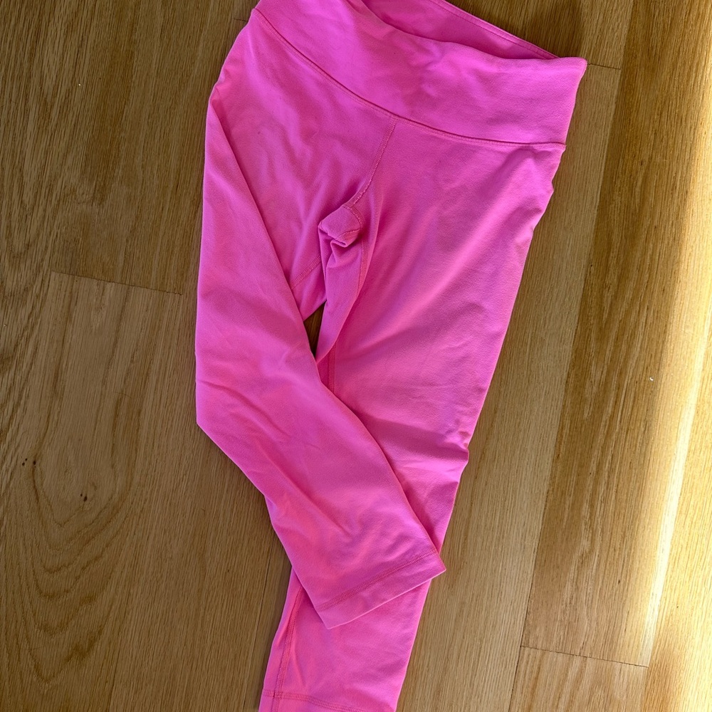 Pink Lulelemon Leggings
